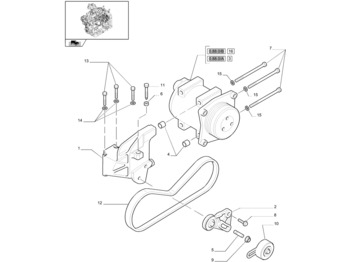 Moteur et pièces NEW HOLLAND