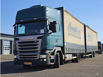 Camion à rideaux coulissants SCANIA R 450