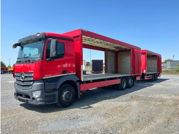 Camion à rideaux coulissants MERCEDES-BENZ Antos 2540