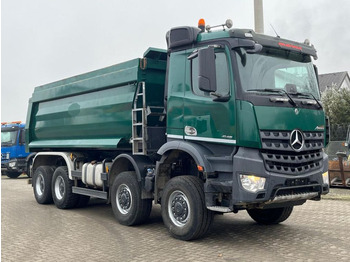 Camion benne Mercedes-Benz Arocs 4145 8x8 4 Achs Muldenkipper Meiller: photos 2