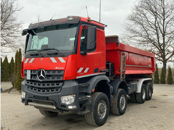 Camion benne Mercedes-Benz AROCS 4145 8x8 EURO6 Muldenkipper TOP!: photos 2