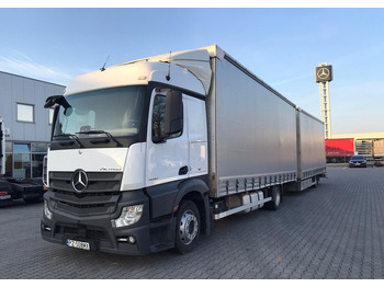 Camion à rideaux coulissants MERCEDES-BENZ Actros 1830