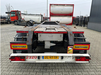 Semi-remorque porte-conteneur/ Caisse mobile Burg 20FT ADR (EX/II, EX/III, FL, AT) Chassis, Leergewicht : 3.690kg, SAF INTRADISC, 2x Liftachse, NL-Chassis, APK/ADR: 04-2025: photos 4