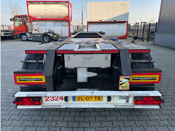 Semi-remorque porte-conteneur/ Caisse mobile Burg 20FT ADR (EX/II, EX/III, FL, AT) Chassis, empty weight: 3.690kg, SAF INTRADISC, 2x Liftaxle, NL-chassis, APK/ADR: 08-2025: photos 4