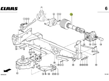 Demi arbre CLAAS