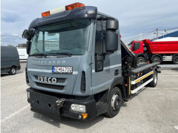 Camion ampliroll, Camion grue Iveco EuroCargo, 80E18, Hákový nosič kontajnerov: photos 3