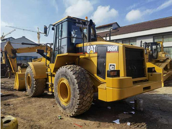 Chargeuse sur pneus Original Used CAT 966H Wheel Loader Cheap Price Caterpillar 966H Front End Loader in shanghai yard: photos 4