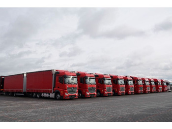 Camion à rideaux coulissants MERCEDES-BENZ Actros 2548