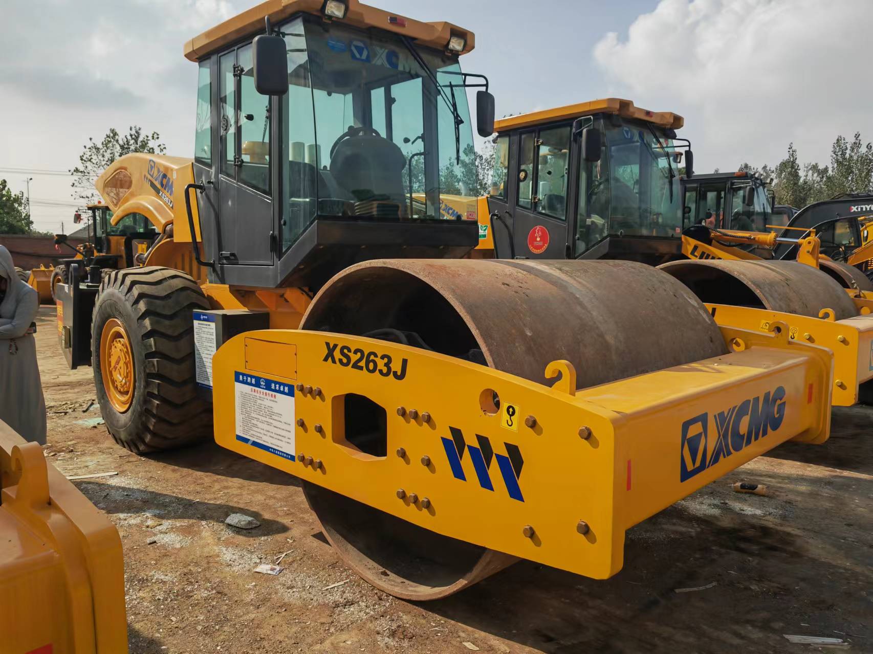 Compacteur à pieds de mouton/ Monocylindre XCMG