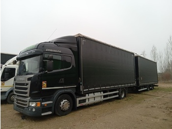 Camion à rideaux coulissants SCANIA R 410