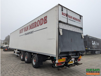 Semi-remorque fourgon Groenewegen DRO-15-27 B 3-Assen BPW - Stuur/Lift-As - Gesloten Opbouw - Laadklep 2500KG - 07/2025APK: photos 3