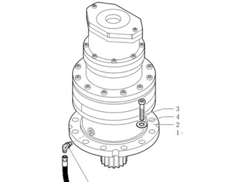 Moteur de rotation NEW HOLLAND