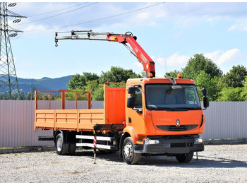 Camion grue RENAULT Midlum 220