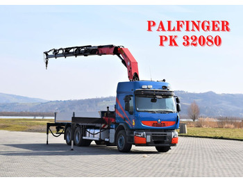 Camion grue RENAULT Premium 410