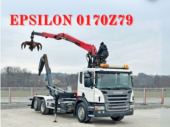 Camion ampliroll SCANIA P 400