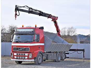 Camion grue, Camion benne Volvo FH 480 Kipper 6,20m + HMF 1823 K3 + FUNK: photos 2