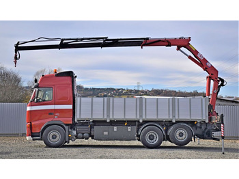 Camion grue, Camion benne Volvo FH 480 Kipper 6,20m + HMF 1823 K3 + FUNK: photos 5