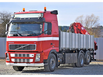 Camion grue, Camion benne Volvo FH 480 Kipper 6,20m + HMF 1823 K3 + FUNK: photos 4