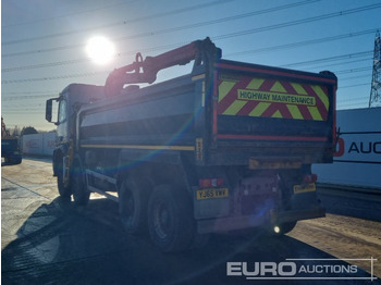 Camion benne, Camion grue 2015 Mercedes 8x4 Tipper Grab Lorry, Thompsons Body, Palfinger M125 Hydraulic Crane, Hydraulic Rotating Clamshell Bucket, Reverse Camera, A/C, Automatic Gearbox: photos 3