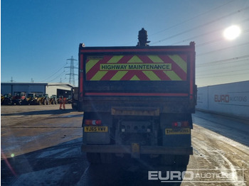 Camion benne, Camion grue 2015 Mercedes 8x4 Tipper Grab Lorry, Thompsons Body, Palfinger M125 Hydraulic Crane, Hydraulic Rotating Clamshell Bucket, Reverse Camera, A/C, Automatic Gearbox: photos 4