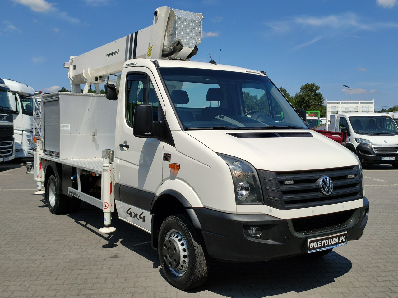 Camion avec nacelle Iveco Volkswagen Crafter 4x4 Zwyżka 21m Palfinger P210BK JIP-Ogon udt: photos 48