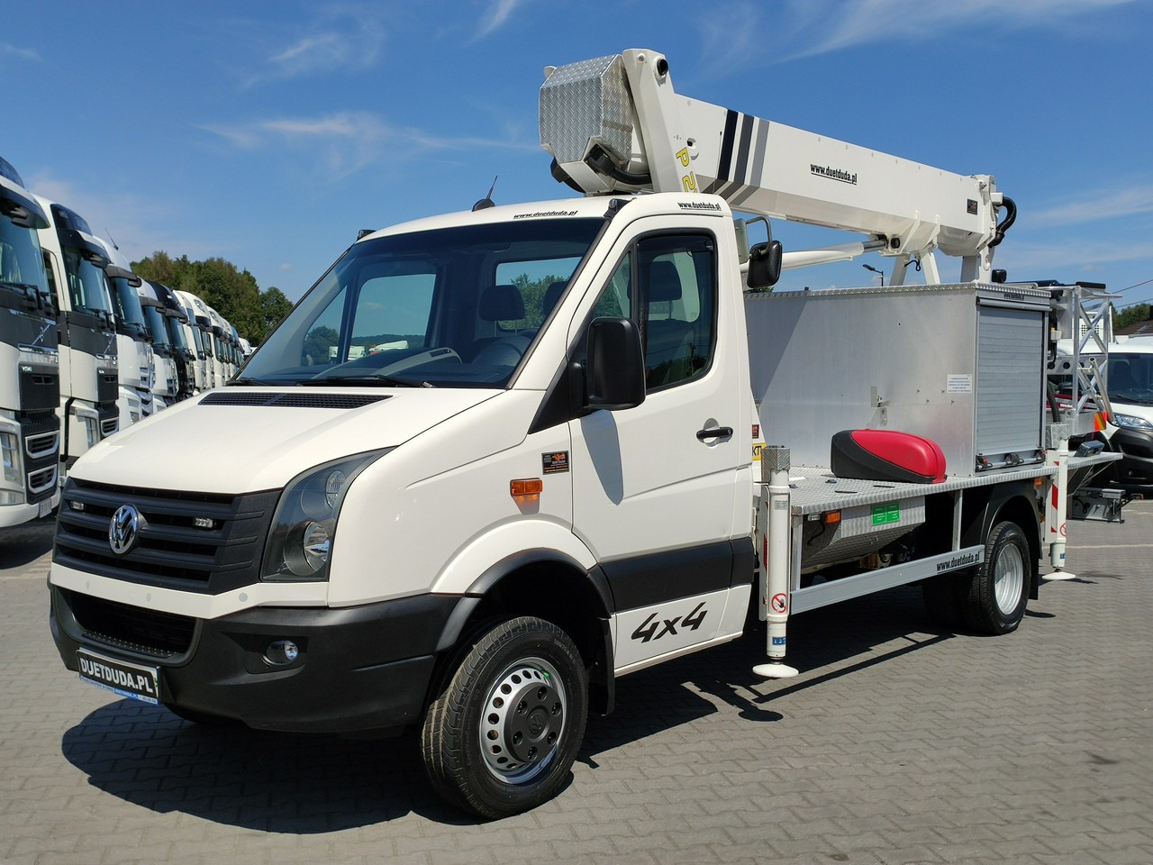 Camion avec nacelle Iveco Volkswagen Crafter 4x4 Zwyżka 21m Palfinger P210BK JIP-Ogon udt: photos 39