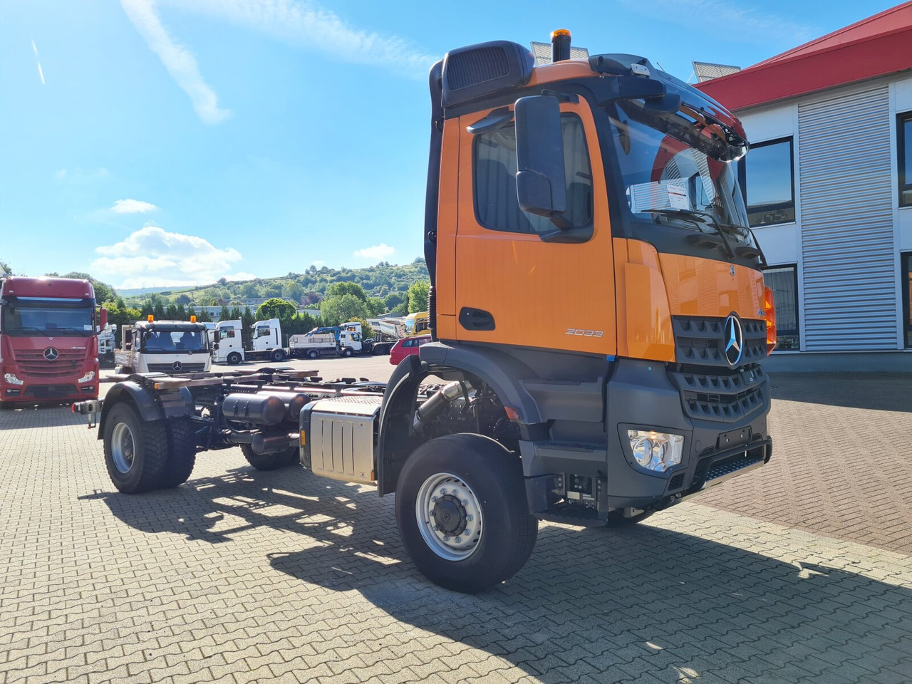 Châssis cabine neuf Mercedes-Benz Arocs 2033 A 4x4 Arocs 2033 A 4x4, Grounder, Motorabtrieb: photos 12