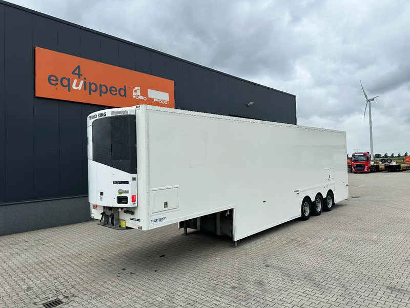 Semi-remorque fourgon BURGERS Top: Doppeldeck/Tiefkühl, ThermoKing (nur 2.678 Stunden), Tridec gelenkt, Ladebordwand (3.70x2.08m), 2x 1.80m hoch, galvanisiert: photos 1