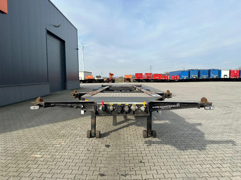 Semi-remorque porte-conteneur/ Caisse mobile Burg 20FT ADR (EX/II, EX/III, FL, AT), Leergewicht : 3.690kg, SAF INTRADISC, 2x Liftachse, NL-Chassis, 75% Reifen, APK/ADR: 07-2025: photos 15