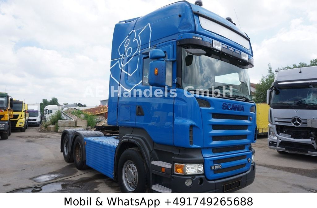 Tracteur routier Scania R620 V8 Topline LL 6x4 *Manual/Retarder/2xTank: photos 29