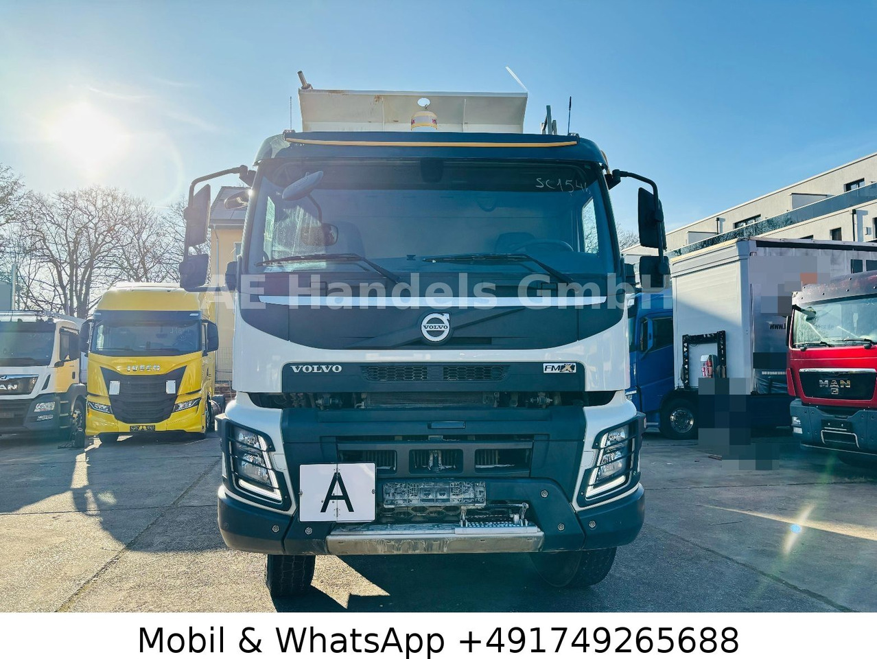 Camion benne Volvo FMX 460 Globe BB 8x4*VEB+/Carnehl-16m³/Hardox/AP Volvo FMX 460 Globe BB 8x4*VEB+/Carnehl-16m³/Hardox/AP: photos 9