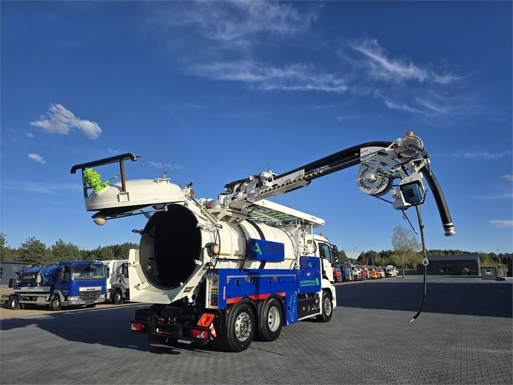 Véhicule de voirie/ Spécial MAN ASSMANN ADR KOMBI FOR CLEANING CANALS WUKO: photos 31