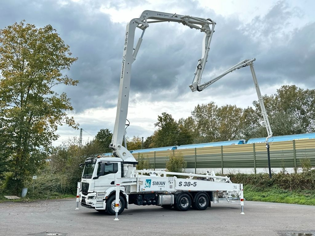 Camion malaxeur neuf MAN TGS 26.510 6x4 SWAN TSP 38-5 160RZ    ( 38m ): photos 6