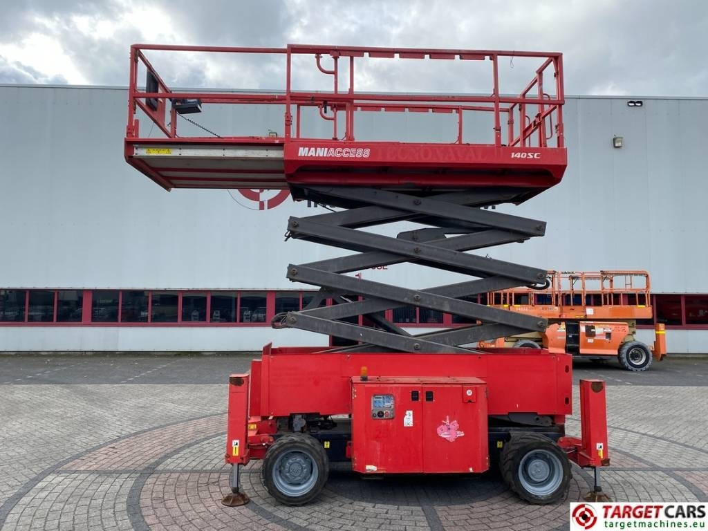 Nacelle ciseaux Manitou 140SC Diesel 4x4 Scissor Work Lift 1412cm: photos 6