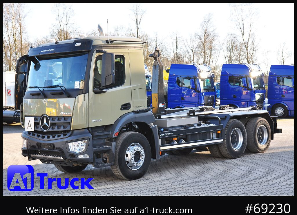 Camion ampliroll MERCEDES-BENZ Arocs 2646 BB, VDL, 6x4 Blatt/Blatt: photos 11