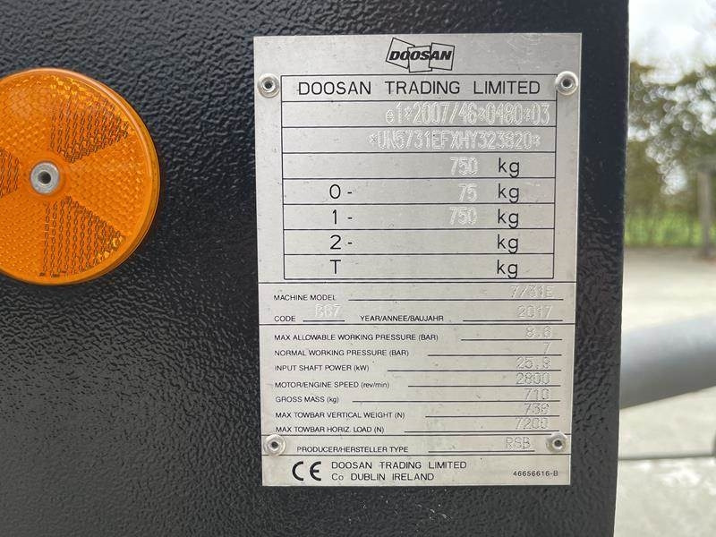 Compresseur d'air Doosan 7 / 31 E - N: photos 7 Compresseur d'air Doosan 7 / 31 E - N: photos 7