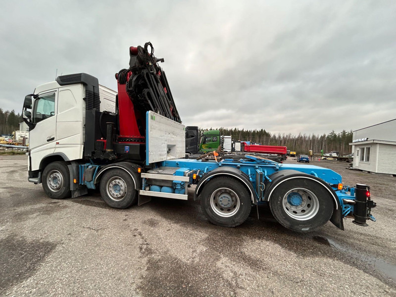 Camion porte-conteneur/ Caisse mobile, Camion grue Volvo FH 500 / HMF 6020 OK6 / 8X2: photos 7