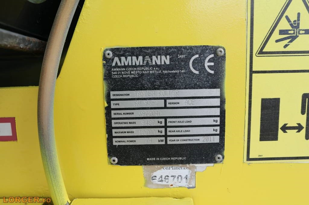 Rouleau compresseur Ammann AV 95-2: photos 15