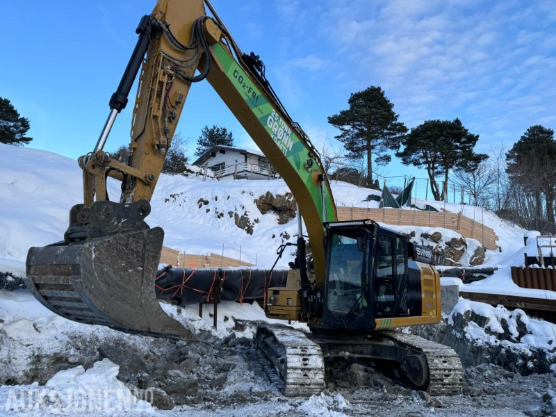 Pelle 2018 Cat 323FL Z-Line - Elektrisk gravemaskin med R8 Rototilt - Sentralsmøring - 3 skuffer - Makin 3D GPS Maskinstyring: photos 9