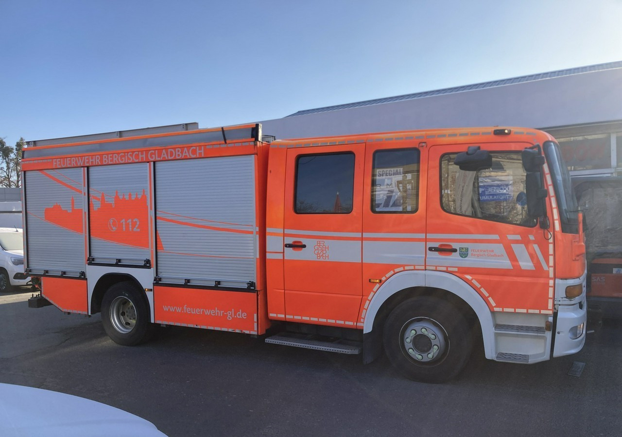 Camion de pompier Mercedes-Benz Atego Atego15-280 Straż Pożarna Gaśnicza Ziegler 2020L wody 210L piany 20: photos 18