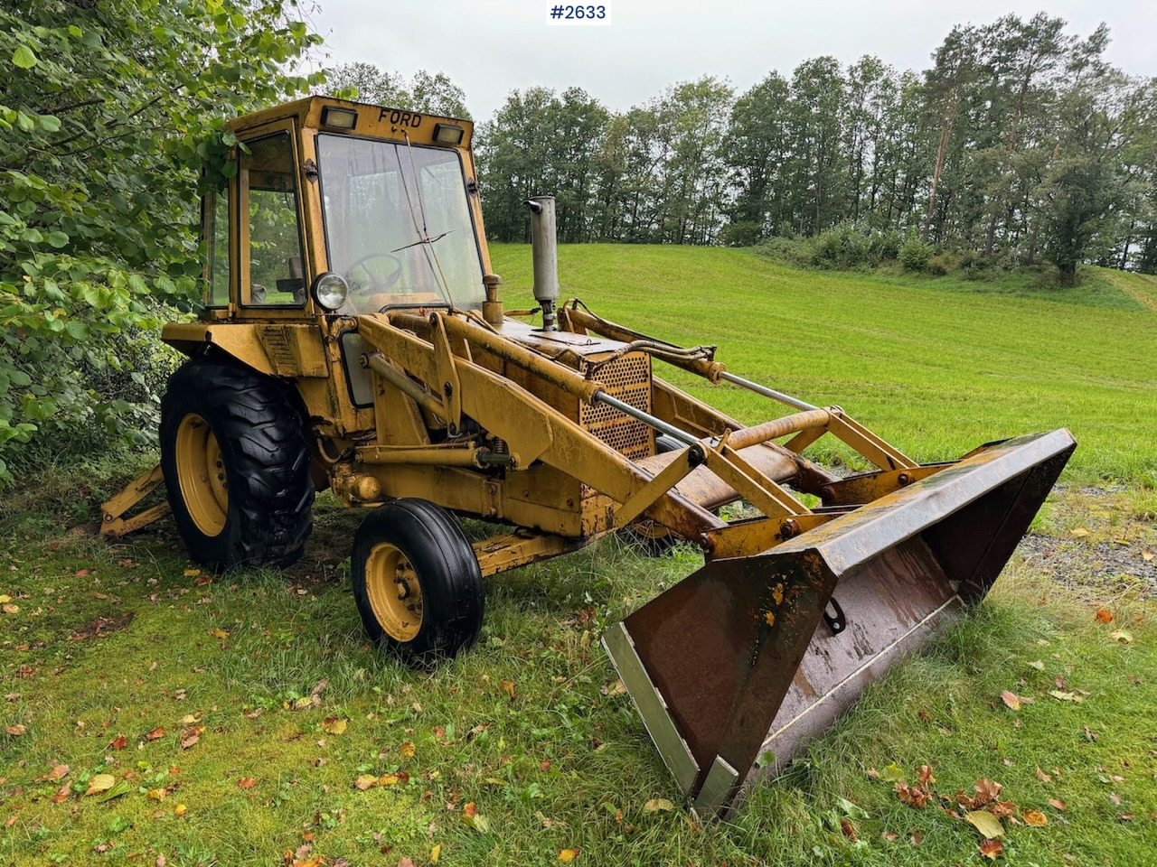 Tractopelle 1976 Ford 550 Backhoe: photos 6