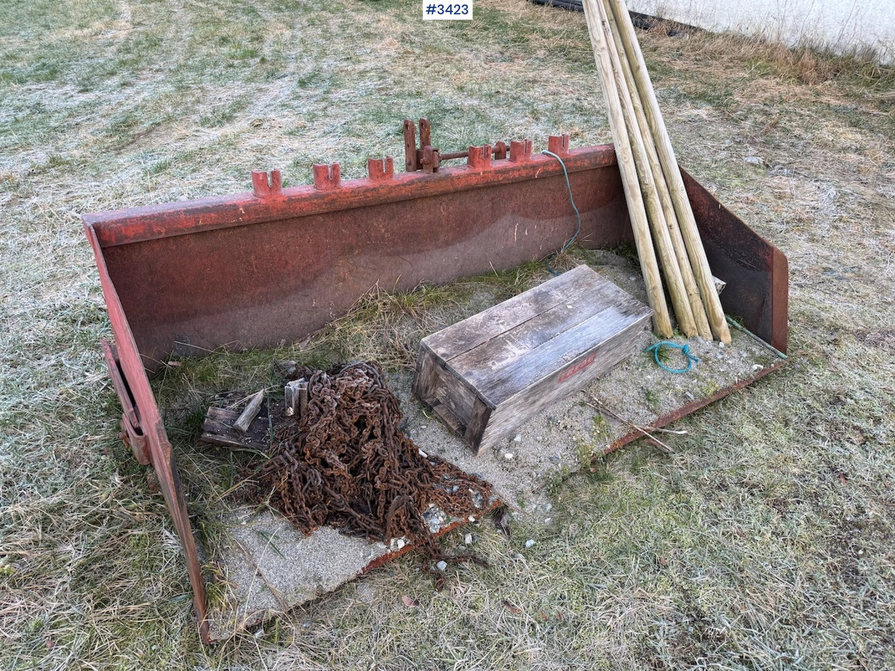 Tracteur agricole 1981 Ford 4600 w/front loader, bucket and pallet fork.: photos 29