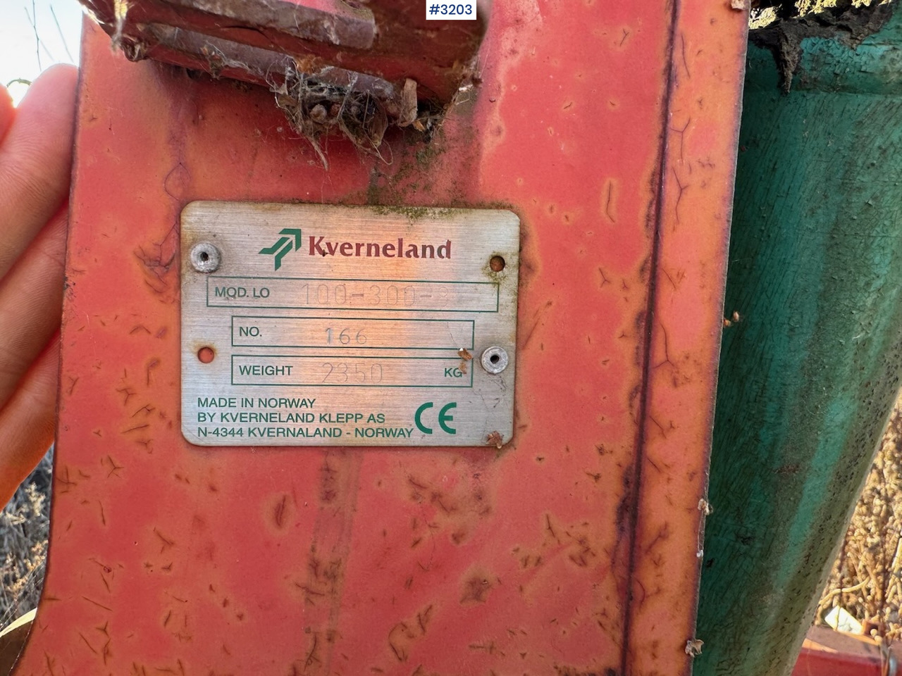 Outils du sol Kverneland LO 100 6-furrow Reversible Plow: photos 16