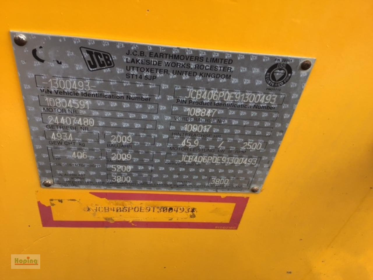 Chargeuse sur pneus JCB 406: photos 11