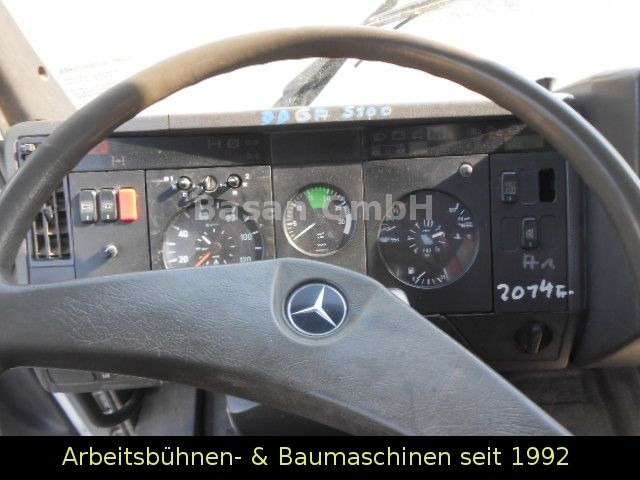 Camion benne, Camion grue Mercedes-Benz MB 1717 AK Kipper Allrad mit Kran Atlas 100.1: photos 20