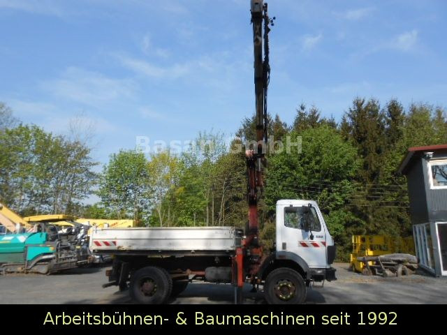 Camion benne, Camion grue Mercedes-Benz MB 1717 AK Kipper Allrad mit Kran Atlas 100.1: photos 6