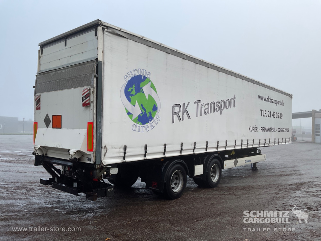 Semi-remorque rideaux coulissants KRONE Curtainsider Standard Taillift: photos 8