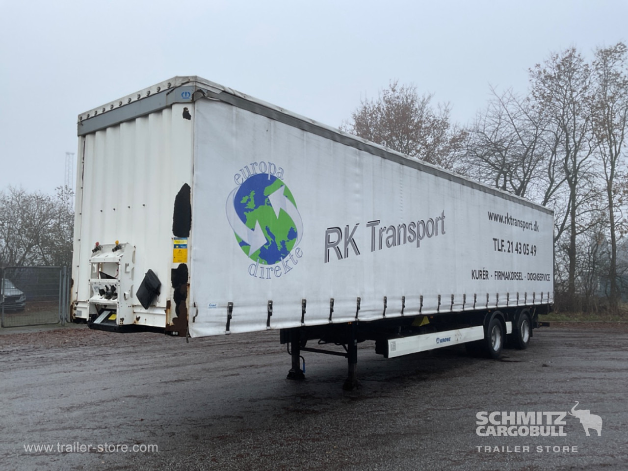 Semi-remorque rideaux coulissants KRONE Curtainsider Standard Taillift: photos 10