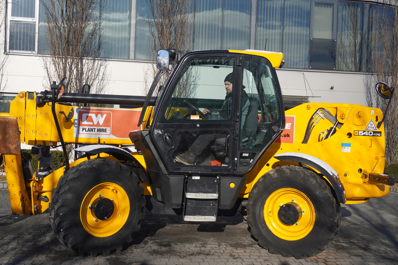 Chargeuse sur pneus télescopique JCB 540-170 Telescopic Loader / 17m / joystick: photos 30