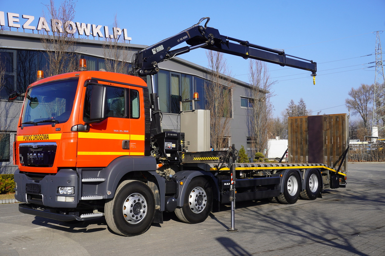 MAN TGS 35.360 E5 8×2 / HDS HIAB 166 E-2 6500 kg / Tow truck / 4th axle lift — crédit-bail MAN TGS 35.360 E5 8×2 / HDS HIAB 166 E-2 6500 kg / Tow truck / 4th axle lift: photos 12